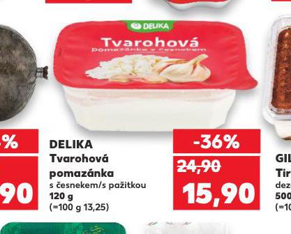 DELIKA TVAROHOV POMAZNKA