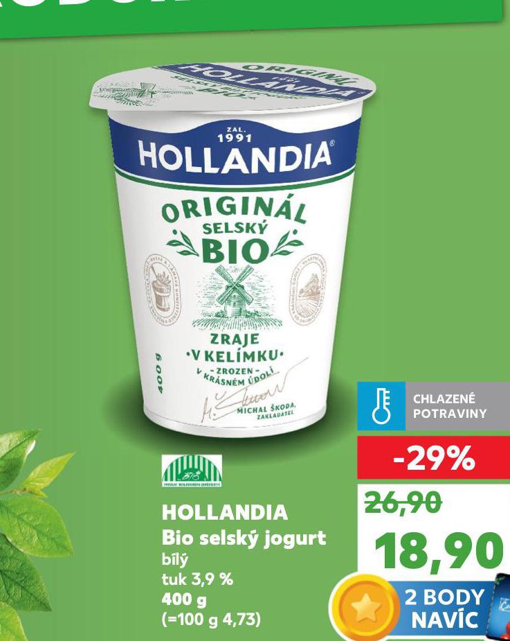 HOLLANDIA BIO SELSK JOGURT