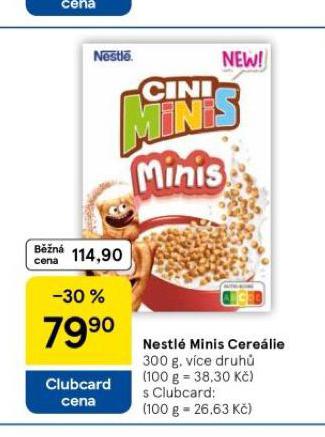 NESTL MINIS CERELIE