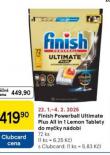 FINISH POWERBALL ULTIMATE PLUS ALL IN 1 LEMON TABLETY DO MYKY