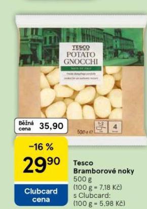 TESCO BRAMBOROV NOKY