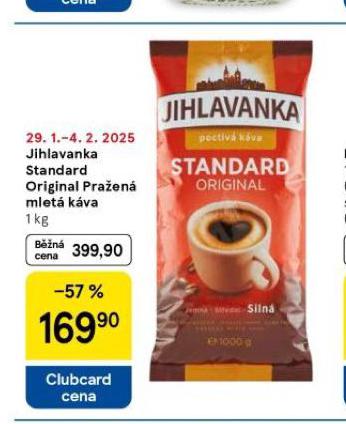 JIHLAVANKA STANDARD ORIGINAL PRAEN MLET KVA