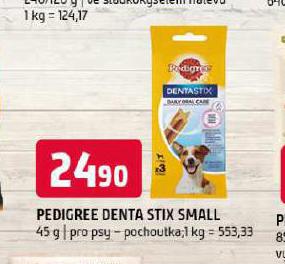 PEDIGREE DENTLN POCHOUTKY PRO PSY