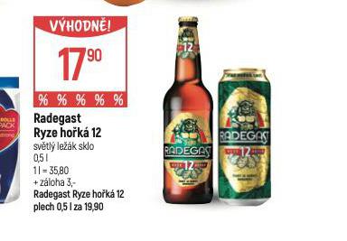 PIVO RADEGAST RYZE HOK 12