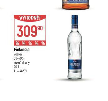 FINLANDIA VODKA