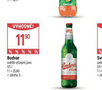 PIVO BUDVAR