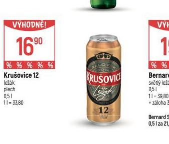 PIVO KRUOVICE 12 KRLOVSK LEK