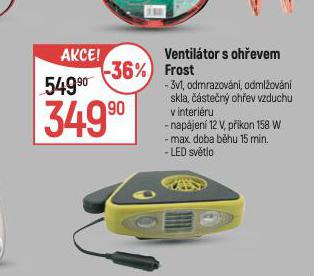 VENTILTOR S OHEVEM FROST