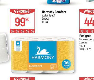 HARMONY COMFORT TOALETN PAPR