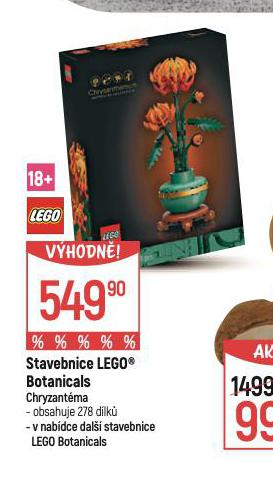 STAVEBNICE LEGO BOTANICALS