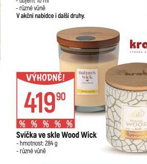 SVKA VE SKLE WOOD WICK