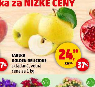 JABLKA GOLDEN DELICIOUS