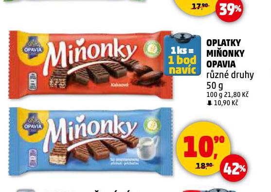 OPLATKY MInKY OPAVIA