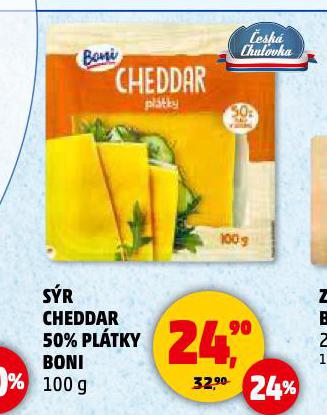 SR CHEDDAR 50% PLTKY BONI