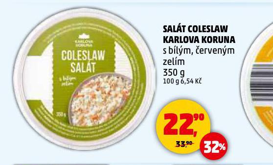 SALT COLESLAW KARLOVA KORUNA