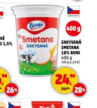 ZAKYSAN SMETANA 8% BONI