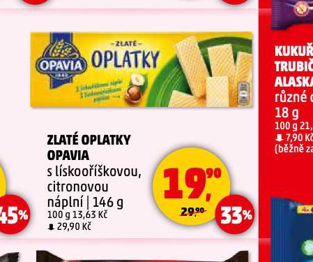 ZLAT OPLATKY OPAVIA