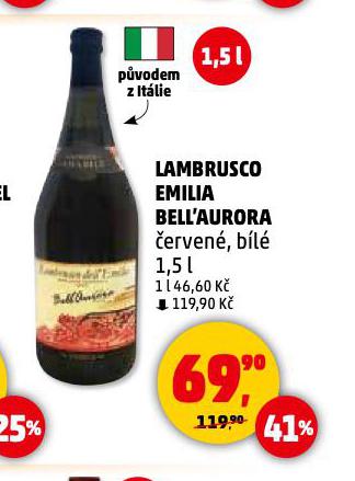 LAMBRUSCO EMILIA BELL AURORA