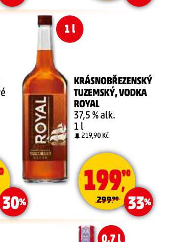 KRSNOBEZENSK TUZEMK, VODKA