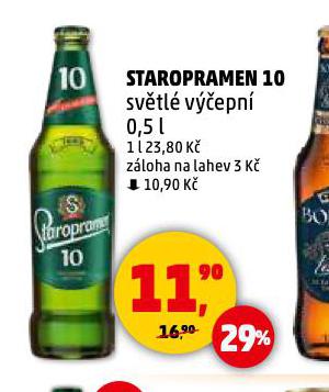 PIVO STAROPRAMEN 10