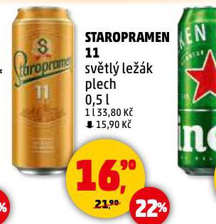 PIVO STAROPRAMEN 11