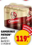 PIVO GAMBRINUS PATRON 12