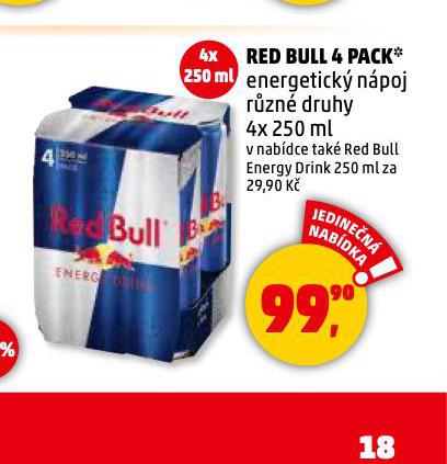 RED BULL 4 PACK