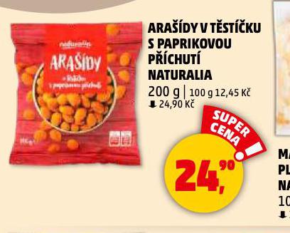 ARADY V TSTKU S PAPRIKOVOU PCHUT NATURALIA