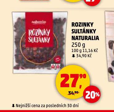 ROZINKY SULTNKY NATURALIA