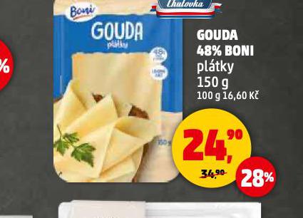 GOUDA 48% BONI PLTKY