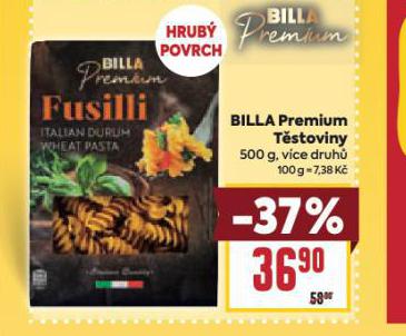 BILLA PREMIUM TSTOVINY