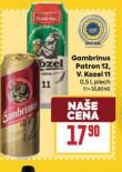 PIVO GAMBRINUS PATRON 12