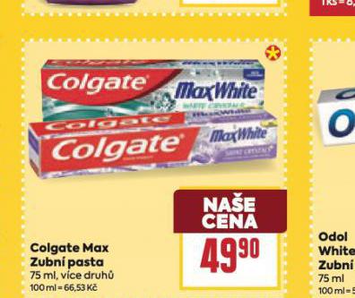 COLGATE MAX ZUBN PASTA