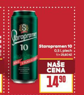 PIVO STAROPRAMEN 10