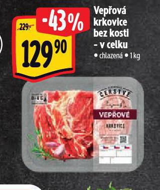 VEPOV KRKOVICE BEZ KOSTI