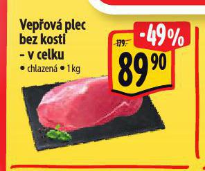 VEPOV PLEC BEZ KOSTI