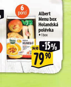 ALBERT MENU BOX HOLANDSK POLVKA