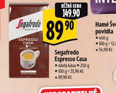 SEGAFREDO ESPRESSO CASA