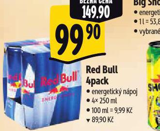 RED BULL 4 PACK