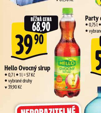 HELLO OVOCN SIRUP