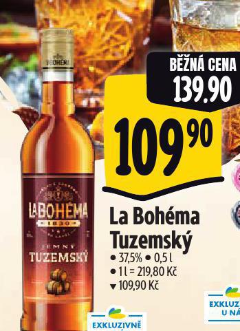 LA BOHMA TUZEMSK