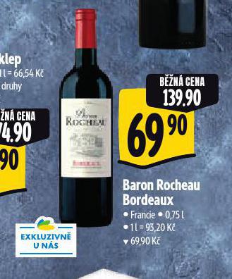 BARON ROCHEAU BORDEAUX