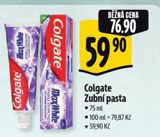 COLGATE ZUBN PASTA