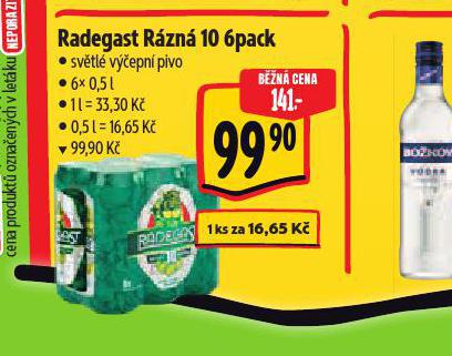 PIVO RADEGAST RZN 10