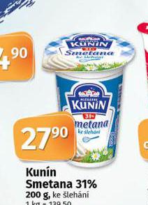 KUNN SMETANA 31%