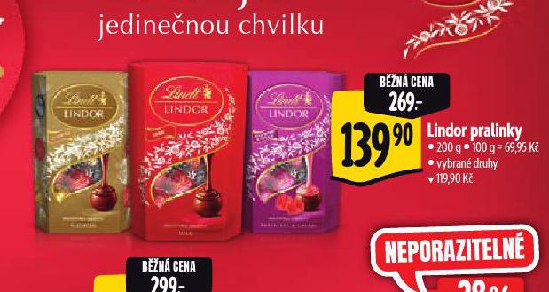 LINDOR PRALINKY