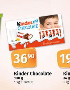 KINDER CHOCOLATE