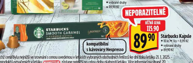 STARBUCKS KVOV KAPSLE