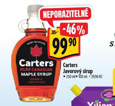 CARTERS JAVOROV SIRUP