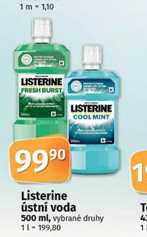 LISTERINE STN VODA